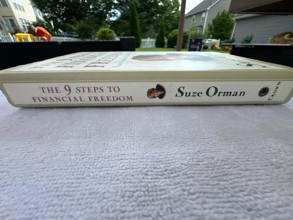 The 9 Steps to Financial Freedom by Suze Orman Hardcover Book
